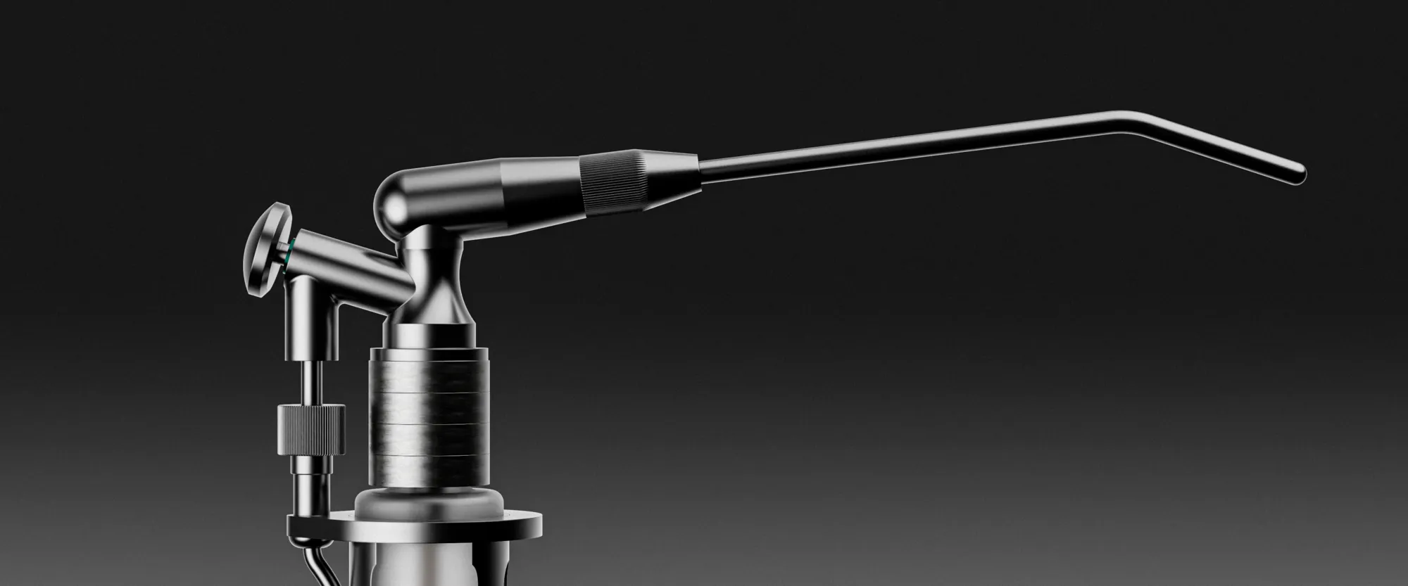 Surgical cannula, side view