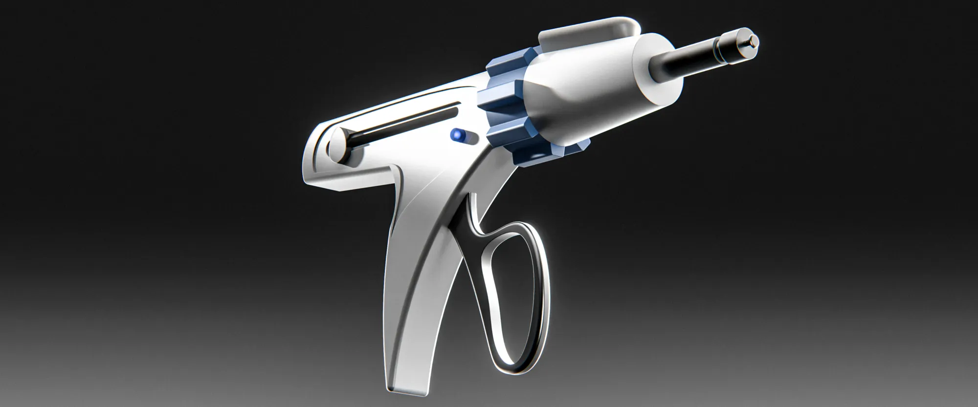 Laparoscopic instrument in a three-quarter view
